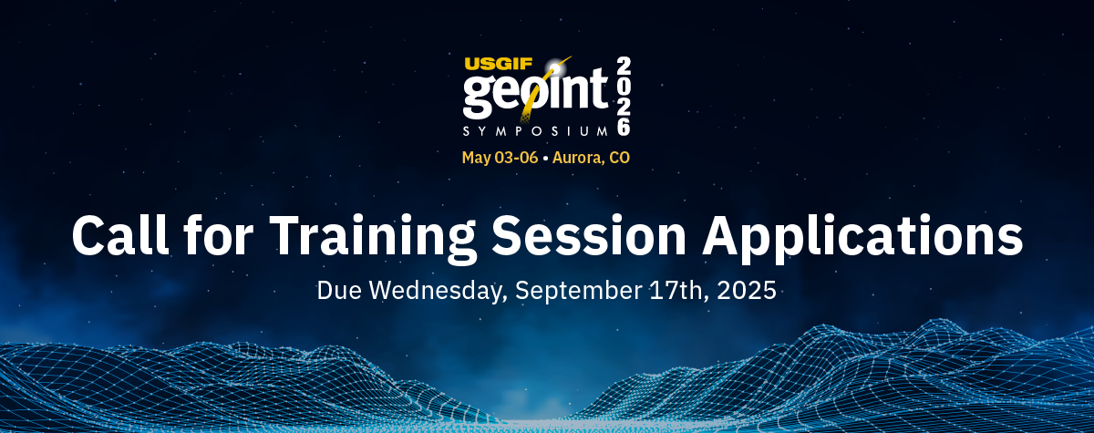 26GEOINT250806_Symposium_Trainings-Graphic_v01_Banner