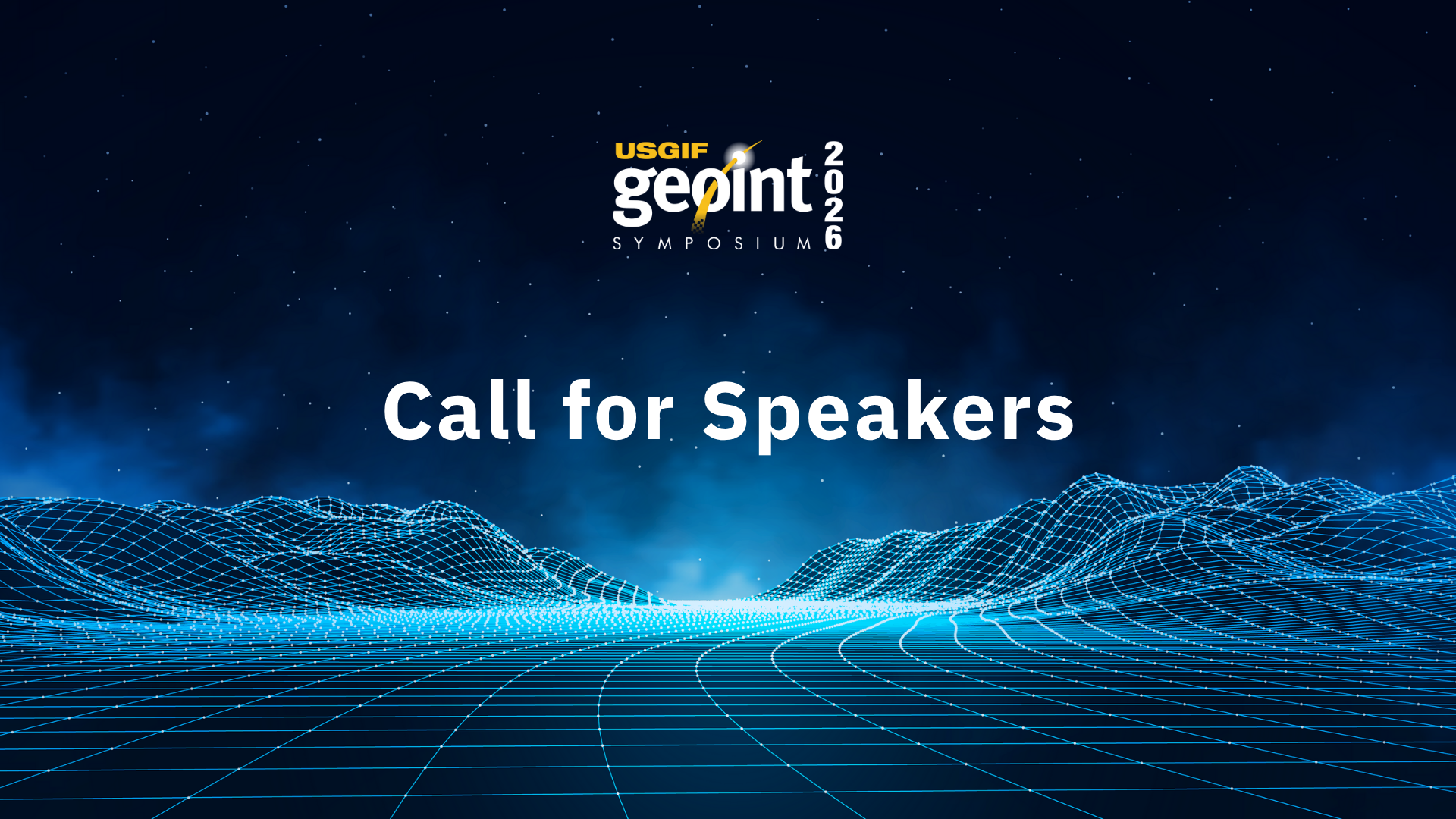 USGIF Call for Speakers for GEOINT 2026