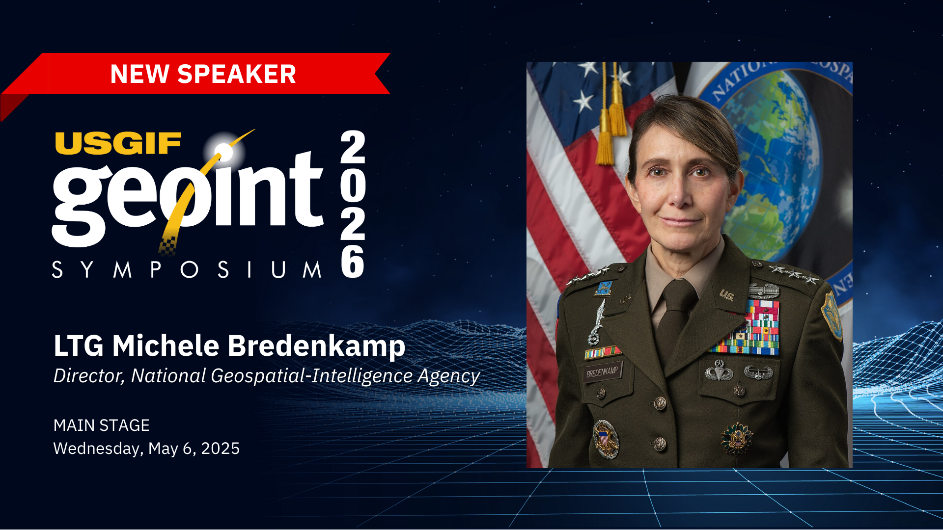 LTG Bredenkamp, GEOINT Symposium 2026