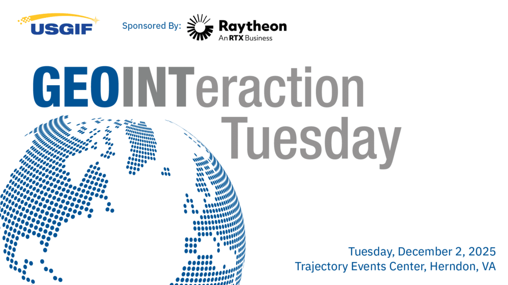 GEOINTeraction Tuesday